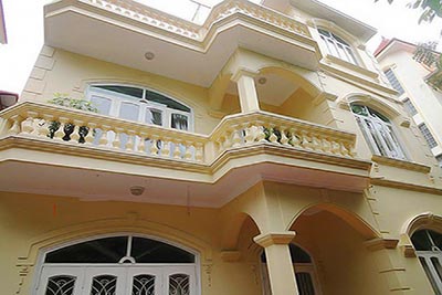 Bán biệt thự phố TÔ NGỌC VÂN, Tây Hồ 216m2 x 3 tầng kiểu Pháp sân vườn