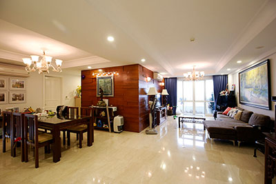 Bán căn hộ 182m, ban công hướng Đông Nam, 4pn, đầy đủ đồ