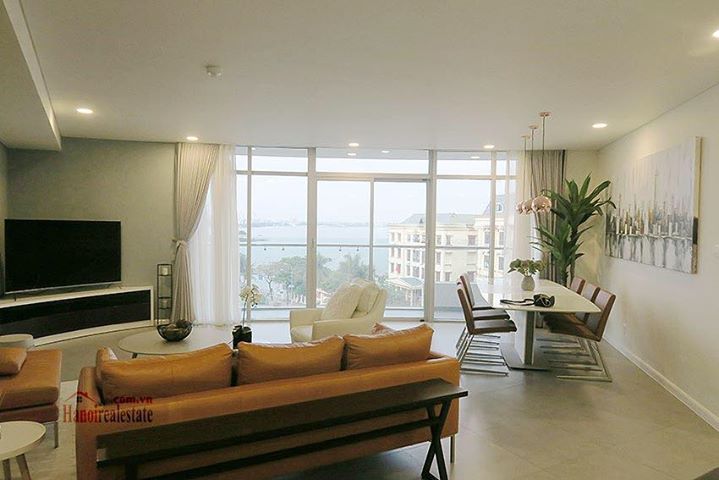 Bán WaterMark Hồ Tây, thiết kế chuẩn Châu Âu 128m2 full nội thất