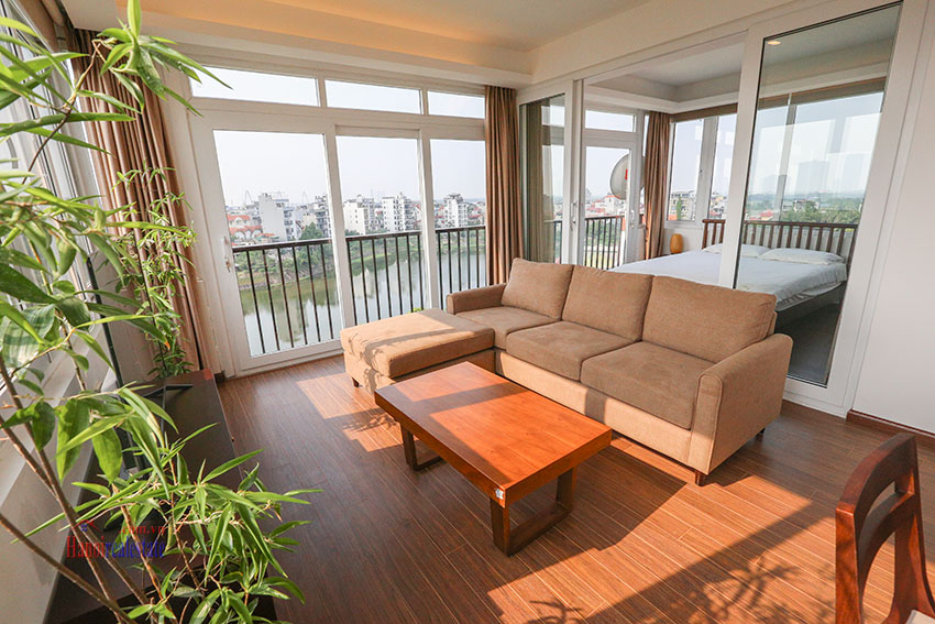 Bán tòa căn hộ đường Tô Ngọc Vân, view hồ, xây dựng 8 tầng thang máy DT 83m2 MT 9m