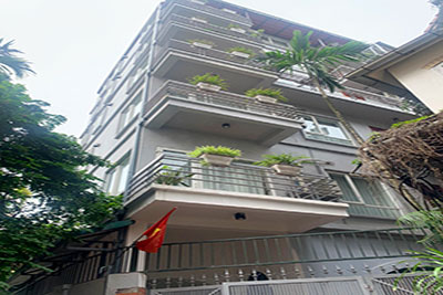 Bán tòa căn hộ phố Tây Hồ, 7 tầng thang máy, căn góc 132m2, mặt tiền rộng 10m