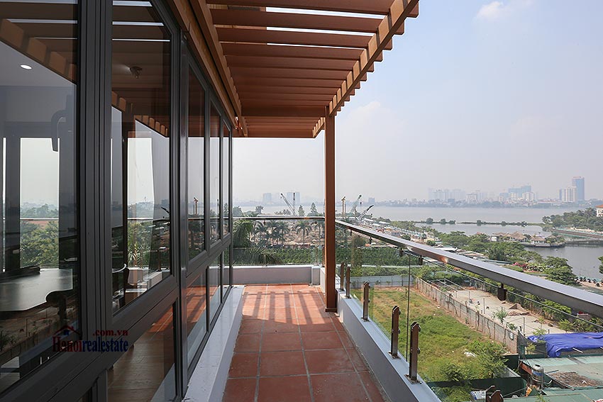 Bán tòa căn hộ phường Quảng An, quận Tây Hồ, 7 tầng view hồ, 12 căn hộ cho thuê