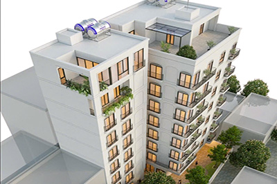 Bán tòa nhà căn hộ 427m, xây 9 tầng, view hồ tây, tại trung tâm Quảng An