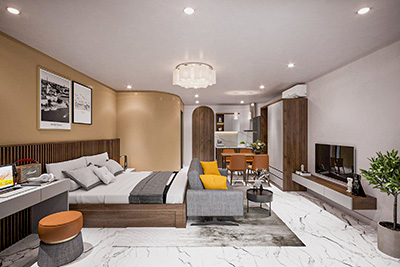 Bán toà nhà căn hộ rẻ nhất quận Tây Hồ 93m x 6 tầng,thang máy, cách ô tô đỗ 10m