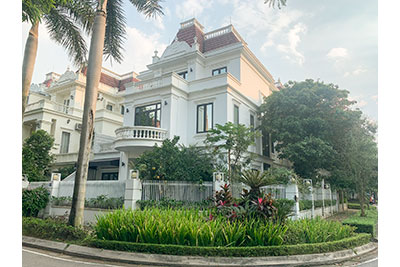 Biệt thự căn góc Ciputra, dãy T4, 291m, hướng Đông Bắc