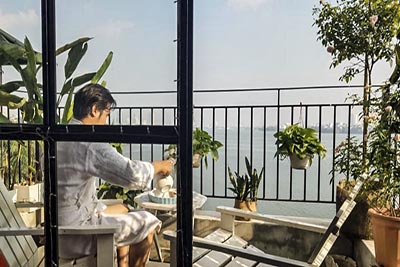 Cực hiếm, Bán Nhà mặt Hồ Tây View trọn hồ, Giá yêu thương chốt nhanh